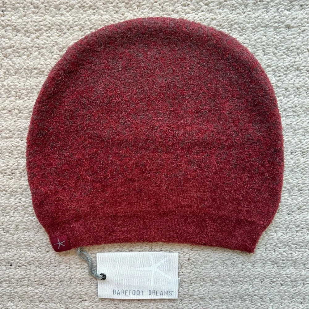 Barefoot Dreams Crimson-RoseWood CozyChic Lite Confetti Beanie